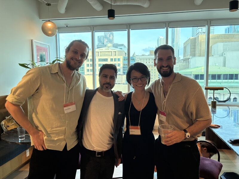 Trajectory Labs hosts mixer with TMU's Dais & AISF